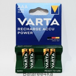 Акумулятори VARTA AAA 1000mAh, , 2.50$, 2000, Varta, Акумулятори ААА