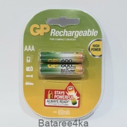 Акумулятори GP AAА 600 mAh, , 1.35$, 5999, GP batteries, Акумулятори ААА
