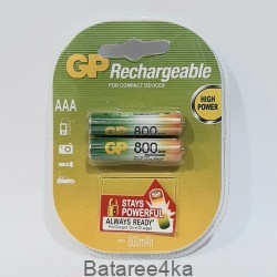 Акумулятори GP AAА 800 mAh, , 1.75$, 6102, GP batteries, Акумулятори ААА