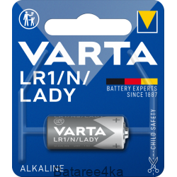 Батарейка VARTA LR 1, , 1.00$, 700400, Varta, Батарейки таблетки VARTA