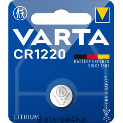 Батарейки VARTA CR 1220, , 1.35$, 201220, Varta, Батарейки таблетки VARTA
