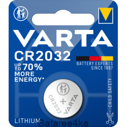 Батарейки VARTA 2032, , 0.60$, 202032, Varta, Батарейки таблетки VARTA