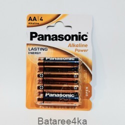 Батарейки Panasonic Alkaline LR6 АА, , 0.32$, 00126, , Батарейки Panasonic