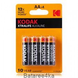 Батарейки Kodak Alkaline AA, , 0.25$, 00087, Kodak, Батарейки Kodak