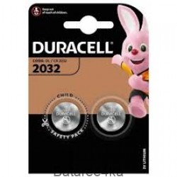 Батарейки Duracell 2032, , 0.85$, 00016, DURACELL, Батарейки Duracell