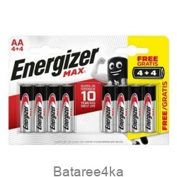 Батарейка Energizer alkaline LR6, , 0.45$, 10243, Energizer, Батарейки ENERGIZER