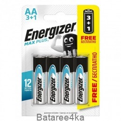 Батарейка Energizer max plus LR6, , 0.55$, 10219, Energizer, Батарейки ENERGIZER